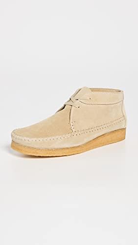 Clarks Men's Weaver Boots, Maple Suede, Tan, 13 Medium US | Image 1