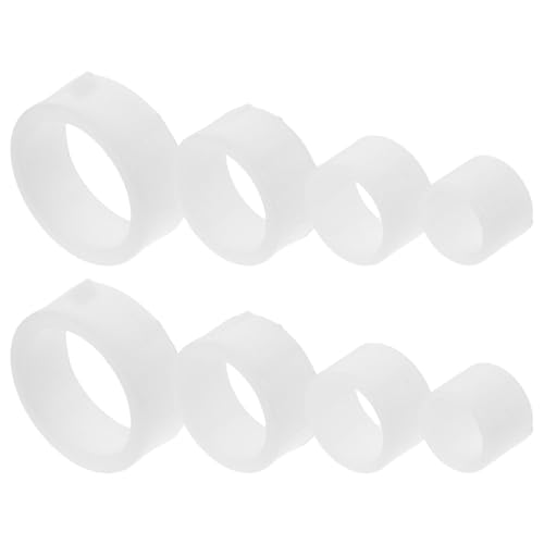 SHINEOFI - SHINEOFI Adaptateurs de Meule pour Meuleuse d'Établi 2 Pièces Plastique Réglage Précis du Diamètre pour Travaux Métal Bois Pierre Polyvalents