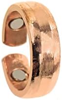 SHINDE EXPORTS Designing Pure Copper magnetic ring for men and women 8mm