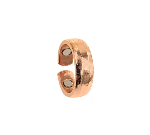 SHINDE EXPORTS Designing Pure Copper magnetic ring for men and women 8mm