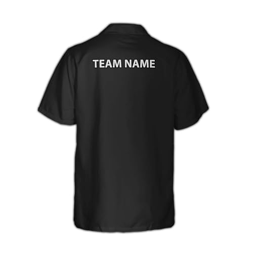 Men's Vintage Bowling Shirts 1950s Casual Short Sleeve Button Up Hawaiin Shirt Summer Cuban Collar Retro Bowling2