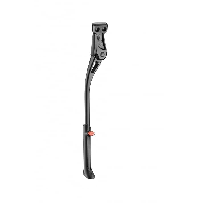 Image of BV Bike Kickstand - Mountain Bike Kick Stand for 24-29 inch Bicycles - Adjustable Length, Non-Slip Sole, Aluminum Alloy Material - Black Bicycle Kickstand