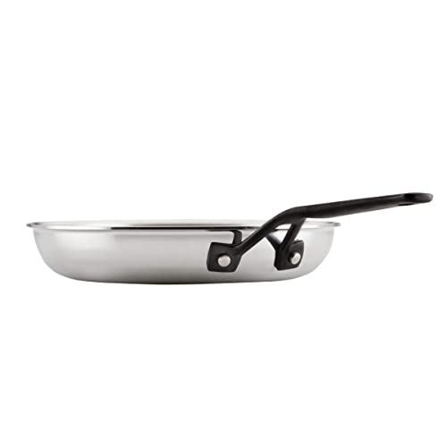 KitchenAid 5-Ply Clad Polished Stainless Steel Frying Pan/Skillet, 10 Inch - Stainless Steel by KitchenAid - Image 2