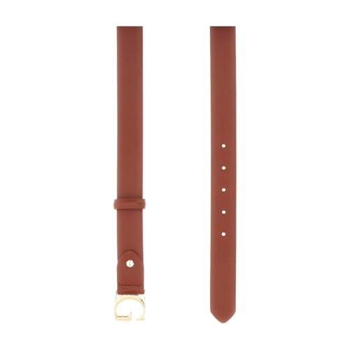 Ceinture en cuir GUESS cognac pour un ajustement parfait et chic