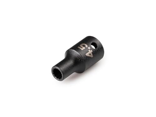 Image of TEKTON 1 /4 Inch Drive x 4.5 mm Shallow 12-Point Impact Socket | SID02303