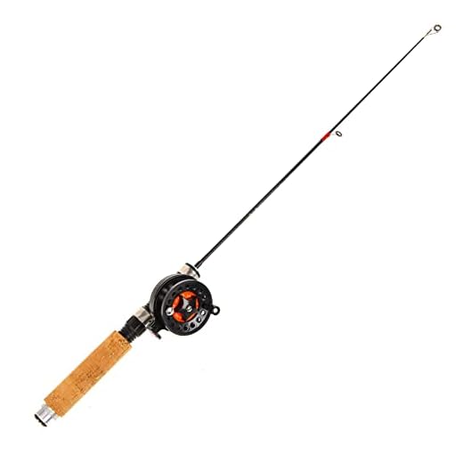 Aventik Telescopic Fishing Pole Ultra-Light Ice Fishing Rod Fishing Reel Kit (Fishing Rod&Reel)