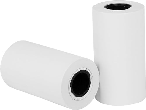 Commerline Thermorollen 57mm x 30mm x 12mm, 10 Meter, 50 Rolle, Ec rollen, Bonrollen Ec gerät, Thermopapier, Kassenrollen