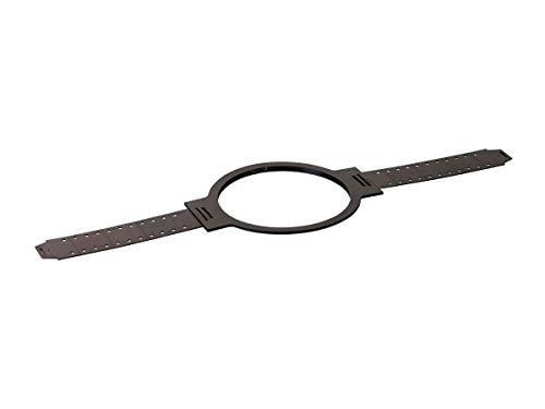 Support pour haut-parleur rond Monoprice 20,3 cm blanc pour fixation plafond
