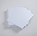 BNC Premium Letter Size Coated Binding Cover Pack of 100 White Color