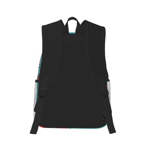 Mochila cómoda Hen Flying Butterflies ligera y resistente al agua que alivia tu espalda 3