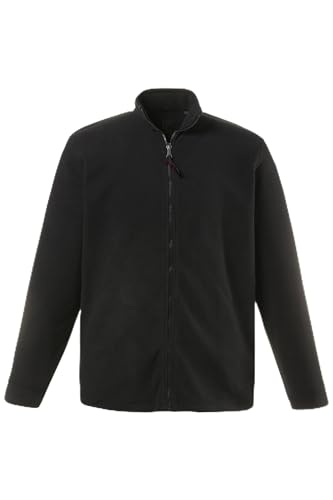 JP 1880 Herren große Größen Übergrößen Menswear L-8XL JP1880 Fleecejacke, Outdoor, Stehkragen, Zipp-Pockets, bis 8 XL schwarz 3XL 705552130-3XL