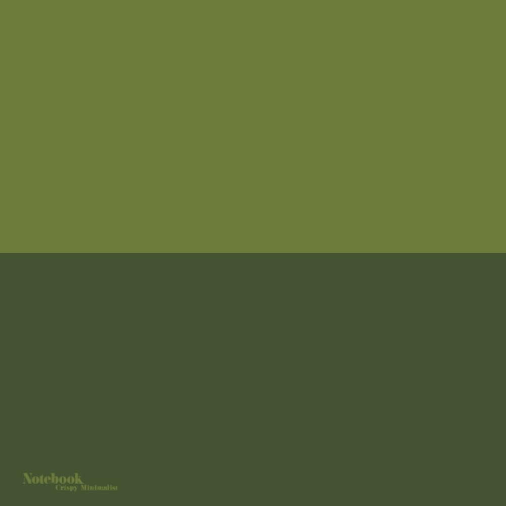 Large Square Notebook 8.5x8.5 inches, Dotted Grid/Dot Lined Paper, Camo Soft-touch cover: 120 Numbered pages, 60 Sheets - Notebooks by Crispy Minimalist