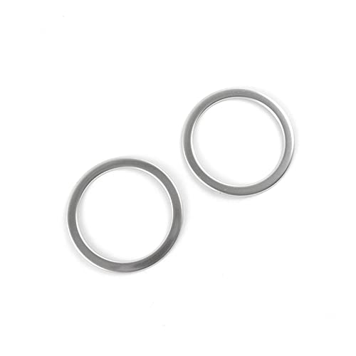 Molduras interiores Ajuste De La Cubierta De La Decoración De Los Anillos Del Mercado Del Aire Acondicionado Del Tablero De Instrumentos Para La Clase E W212 2009-2015(Orange,Blue,Green,Silver,Black)