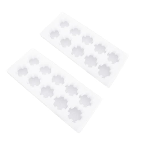 OUNONA 2ensembles Plateaux à Œufs Supports à Œufs Ménagers Boîtes de Rangement Ménagers de Boîtes de Rangement Portables Accessoire de Cuisine