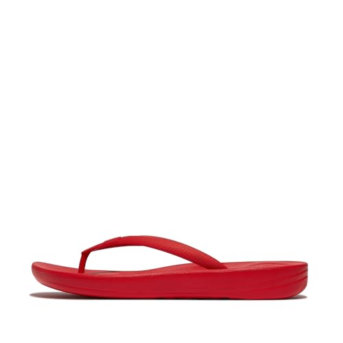 Image of FitFlop Iqushion Flowerz Ergonomic Flip-Flops