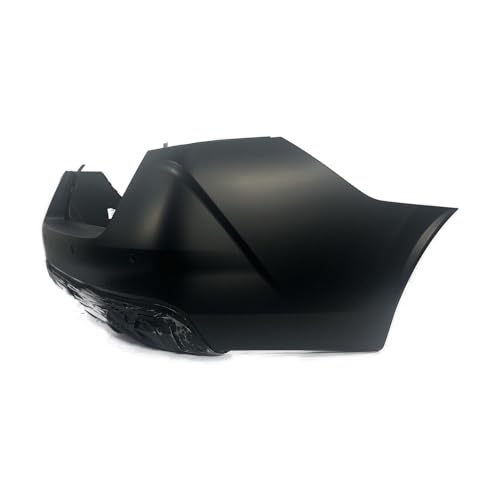 Image of Compatible with Nissan Versa 2020-2023 Rear Bumper Cover | Primed, With Parking Sensor Holes, Ready to Paint, OEM 850225EE0J, NI1100340