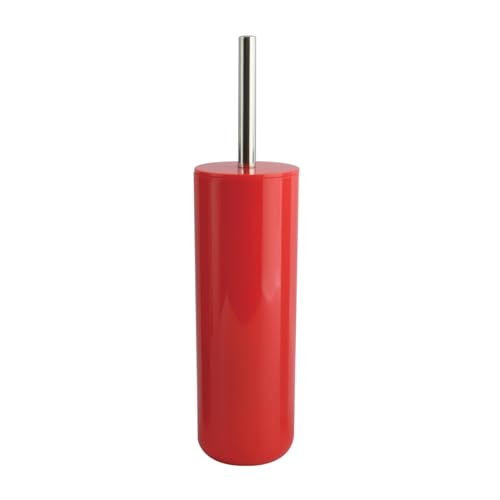 MSV - Brosse WC Porte-Balai Toilette Inagua - Ensemble WC à Poser en Polystyrène - Manche en...