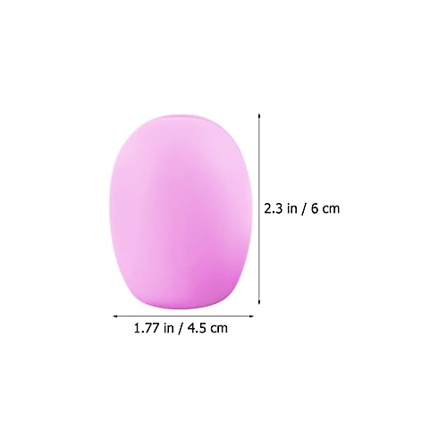 Beaupretty 6PCS Makeup Brush Cover Keep Sleeves Holders for Protectors Cover Blush Holder Makeup Cosmetics Protector Pen Foundation Travel Sleeve Cleaner up Case Storage Silicone Guard - Image 4