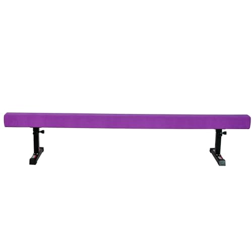 Gymnastic Beam Schwebebalken Für Zuhause 180cm Einstellbarer Balancestrahl 5 Höhen Einstellbar Und Low Levels Stabile Floor Beam Gym Trainingsgeräte Gymnastikbalken Trainingsgeräte Mit Bein