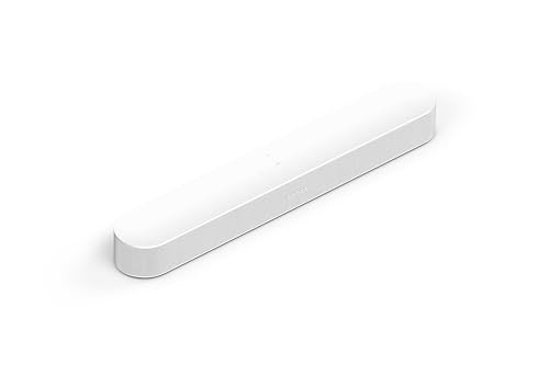 Sonos Beam (Gen 2) Smart Soundbar with Dolby Atmos Wi-Fi Ethernet and HDMI Connectivity - White
