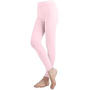 EMEM Apparel Women's Solid Colored Opaque Microfiber Footless Tights