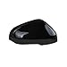 Pair Left & Right Side Rearview Mirror Cap Cover Compatible for Volvo S60 S80 2012-2019 V60 Black