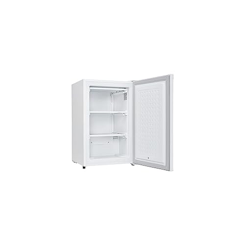 Danby DUFM032A3WDB 3.2 Cu.Ft. Upright Freezer with 2 Shelves, Garage Ready with Scratch-Resistant Worktop on Fridge.com