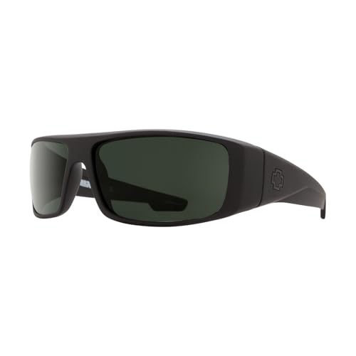 Spy Logan Rectangular Sunglasses for Men +BUNDLE with ACCESSORY EYEWEAR KIT