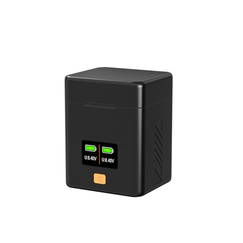 Étui de chargement batterie appareil photo et porte-carte mémoire voyage