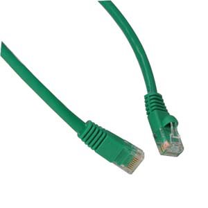 Cable Patch Cat 6 UTP 40 ft Verde miniatura 1