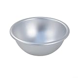 Molde redondo de aleación de aluminio para pasteles de luna de piel de nieve, pudín de gelatina Mochi y postres pequeños con liberación suave e integridad (5,5 cm)