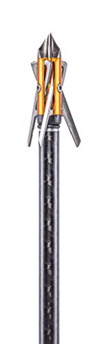 Rage 3 Blade Chisel Tip X Crossbow Broadhead 1.6" Cut, Orange (60200) #TOP3