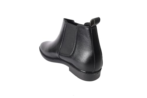 Image of Men's Chelsea Boots | Ankle Boot | Men's High Ankle Slip On Outdoor Fashion Winter Stylish Formal and Semi Casual Chelsea Boot | Slip-On Synthetic Leather