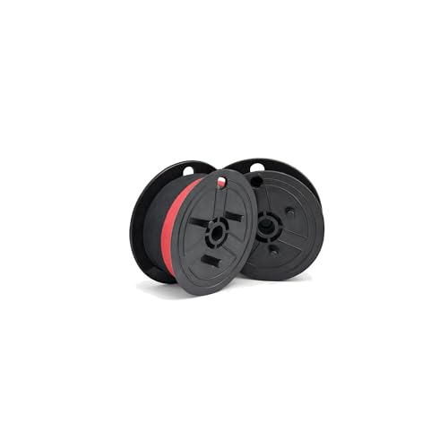 Farbbandfabrik Original Farbband Schwarz/rot für TA Triumph Adler 121 PD Plus als Doppelspule