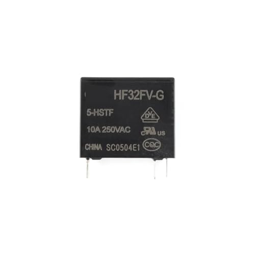 Relais HF32FV-G pour remplacer un commutateur défectueux 4 broches 5V 12V 24V 10A