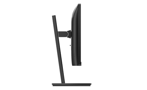 242S9JML - Monitor Full HD da 24 pollici, altezza regolabile, altoparlanti (1920x1080, 75 Hz, VGA, DVI, HDMI, DisplayPort, hub USB), colore nero - Monitor - Immagine 4