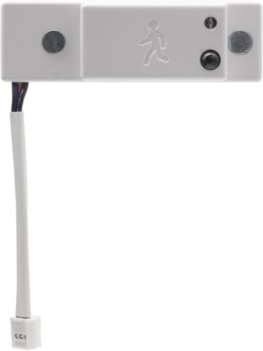 ASD Microwave Motion Sensor with Magnet Base 16ft Dimmable 1-10V IP20 RC White