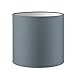 Produktbild Home Sweet Home Moderner Lampenschirm Bling | zylinder |16/16/15cm | Grau | Stoff-Lampenschirm aus Baumwolle | für E27 Lampenfassung | RoHS-geprüft | geeignet für Wandleuchte