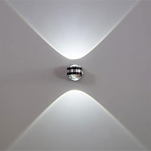 Applique extérieure design pour terrasse et entrée luminaire double flux gris foncé moderne