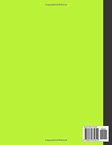 GREEN MATH NOTEBOOK MIDDLE SCHOOL: 8.5 x 11 Quad Ruled Graph Grid Paper 4 Squares per inch, 100 pages - Image 2