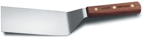 Dexter Russell 19680 Hamburger Turner - Rosewood Handled 6"Wx3"D Blade