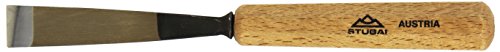 Formón de madera Stubai 520118 de 18 mm para evitar astillados 2