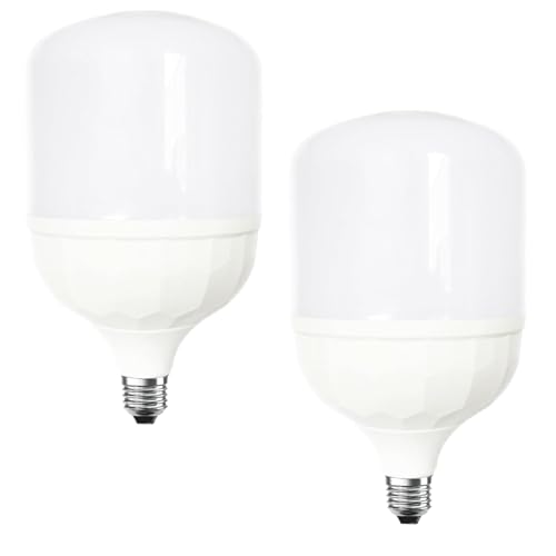 Image of LUKER JVLuker 40W LED Bulb B22 Base Energy Efficient Light 120 Degree Wide Beam Coverage High CRI Surge Protection Lights for Home and Office Indoor & Outdoor, 1 Year Warranty (Pack of 2, Warm White)