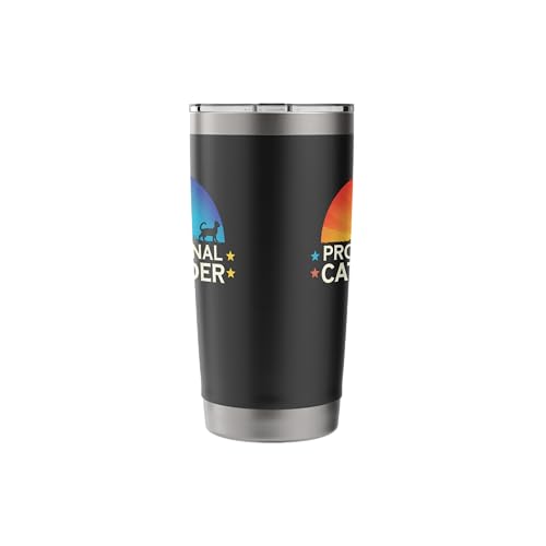 Professional Cat Herder Who Makes Herding Cats Look Easy Stainless Steel Insulated Tumbler