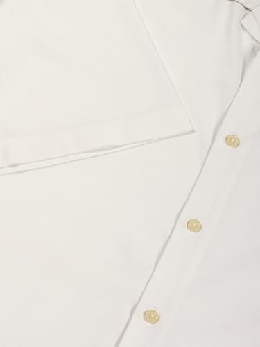 Image of Thomas Scott Men Half Sleeves Camp Collar Oversize Fit Solid Casual Shirt