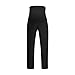 LOKTENPIE Maternity Pants Wide Leg Pregnancy Pants for Work Sweatpants Loose Maternity Loungepants Pajamawear with Adjustable Belt(Black,Large)