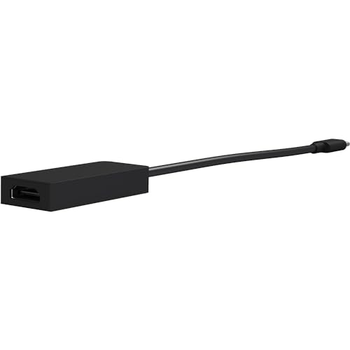 image for Microsoft Surface USB-C to HDMI Adapter - HFM-00001, Black