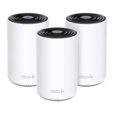 TP-Link Deco XE75 Tri-Band Mesh WiFi 6E System, AXE5400, 3-Pack, Whole Home Coverage (Renewed)
