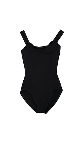 Capezio Big Girls' Princess Tank Leotard,Black,L (12-14)