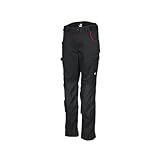 Article certifié waterproof North Ways Pantalon De Travail Multipoches pour Femme Eden Noir